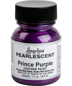 Your source for the best bargains: Angelus Pearlescent Acrylic Paint Prince  Purple #453 29Ml Use On Leather, Vinyl Or Fabric 958